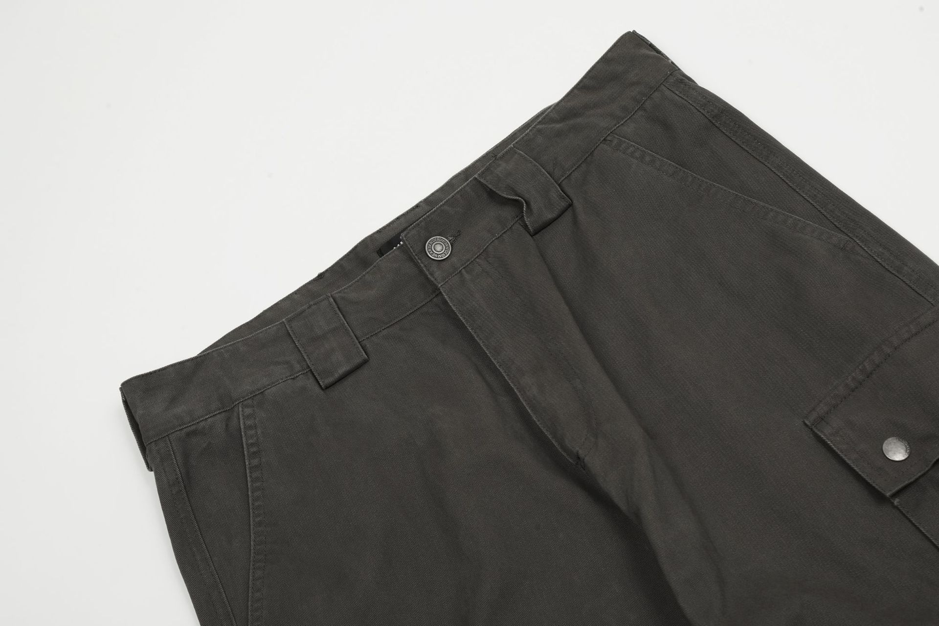 Multi-Pocket Flared Work Pants for Men and Women