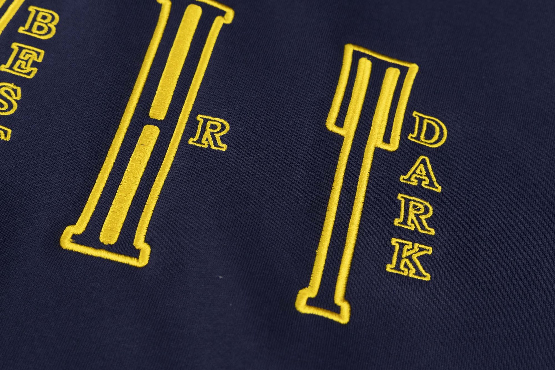 Streetwear Embroidered Initial Oversized Cotton Hoodie