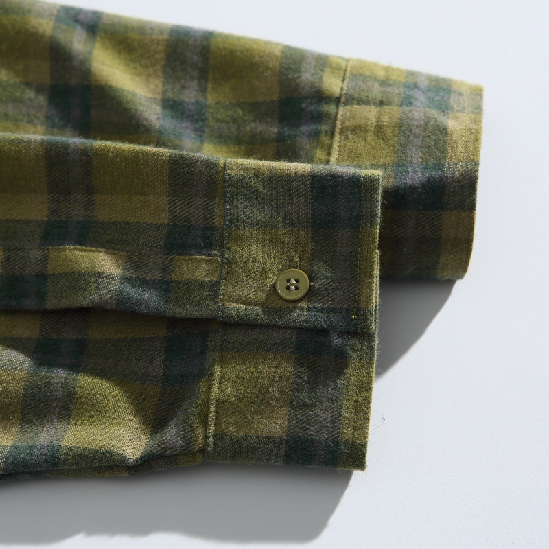 Japanese Retro Checkered Oversized Shirt