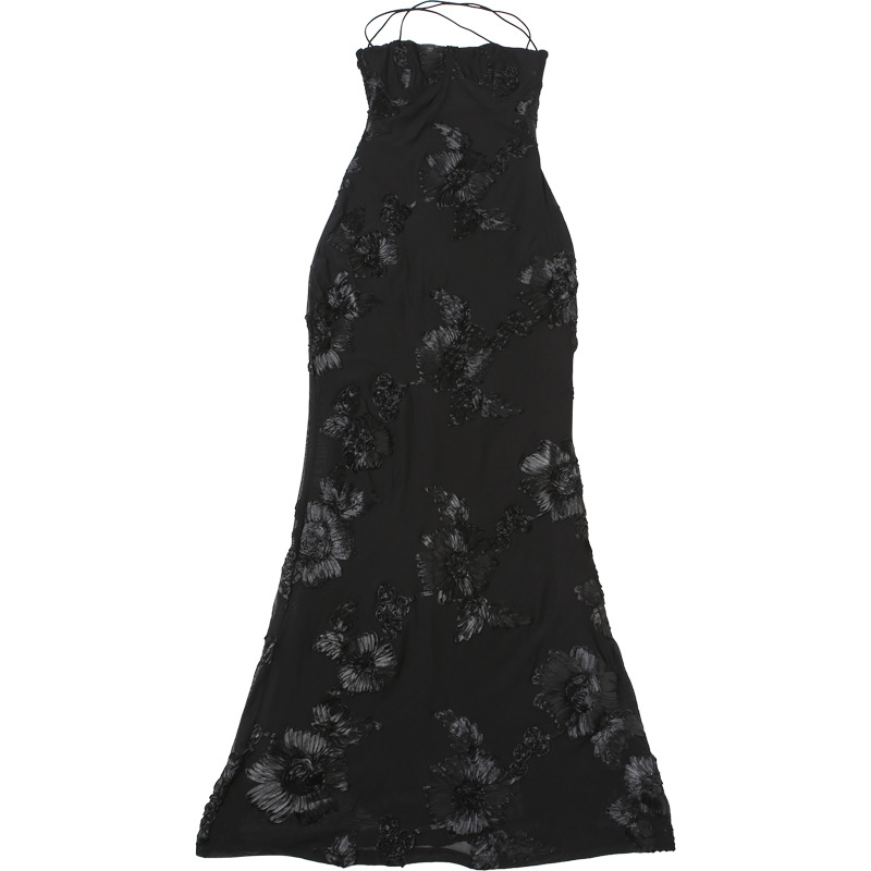 One-Shoulder Sleeveless High Waist Bodycon Dress