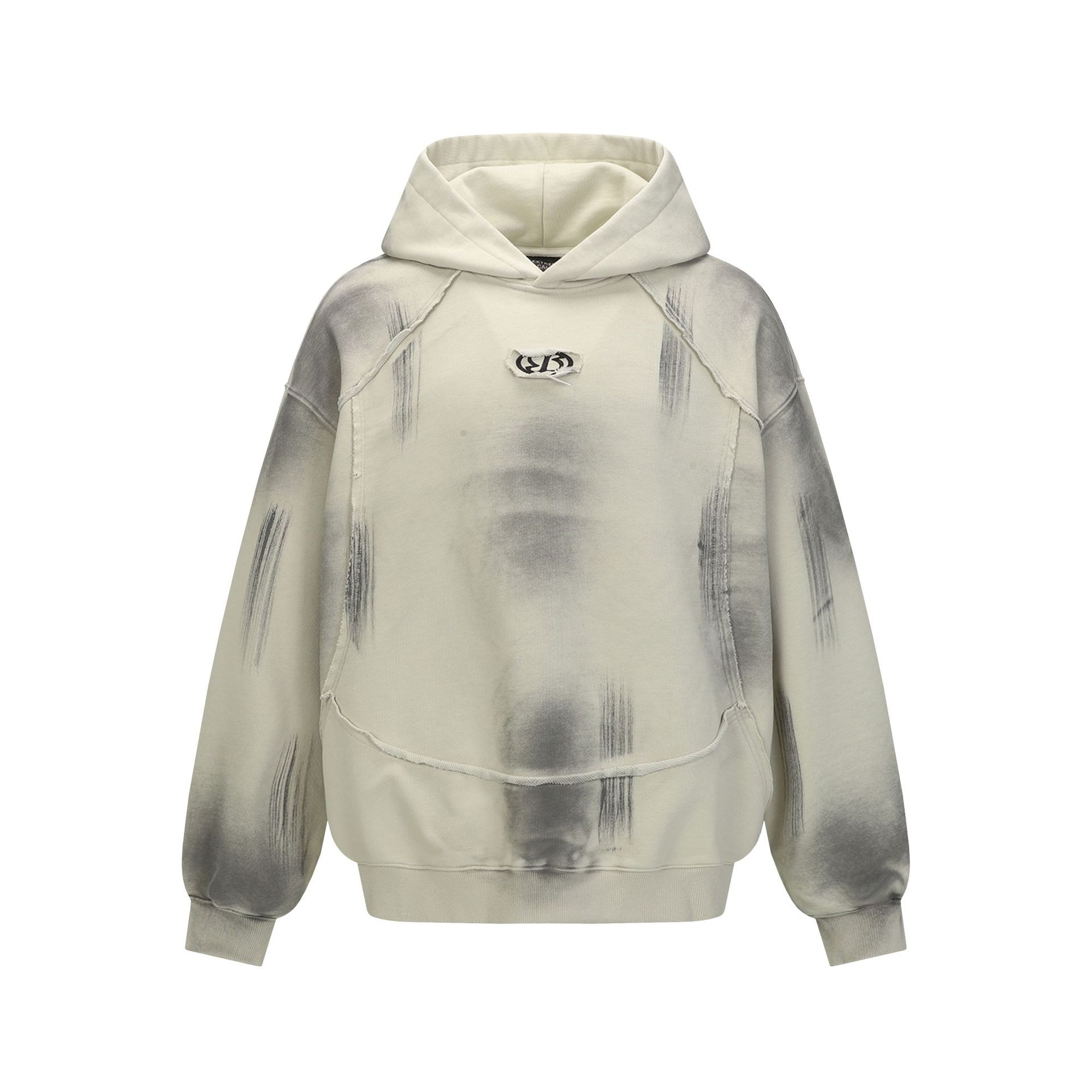 Vintage Cotton Fringe Hoodie Sweatshirt