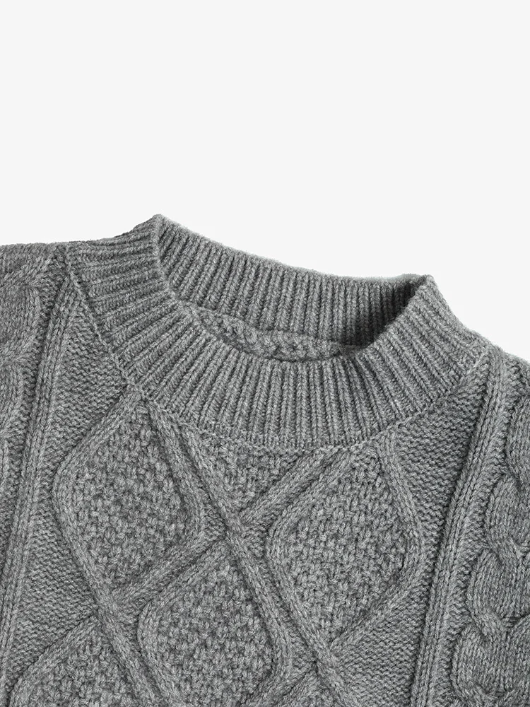 Ladies Oversized Knit Sweater