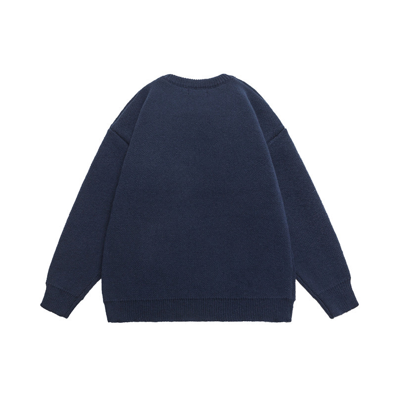 Japanese Workwear Graphic Crewneck Sweater