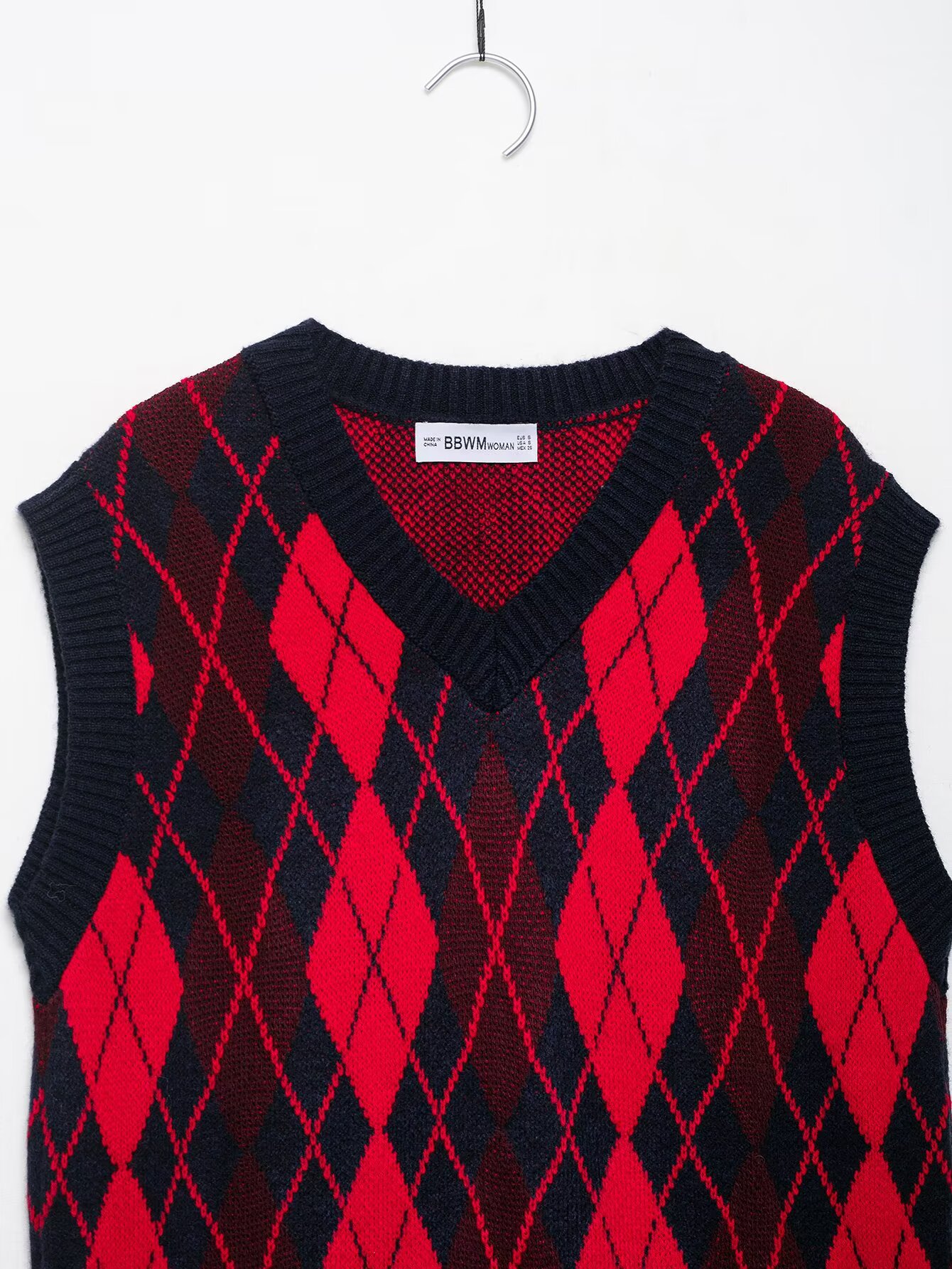 Ladies Cotton Geometric Print Vest