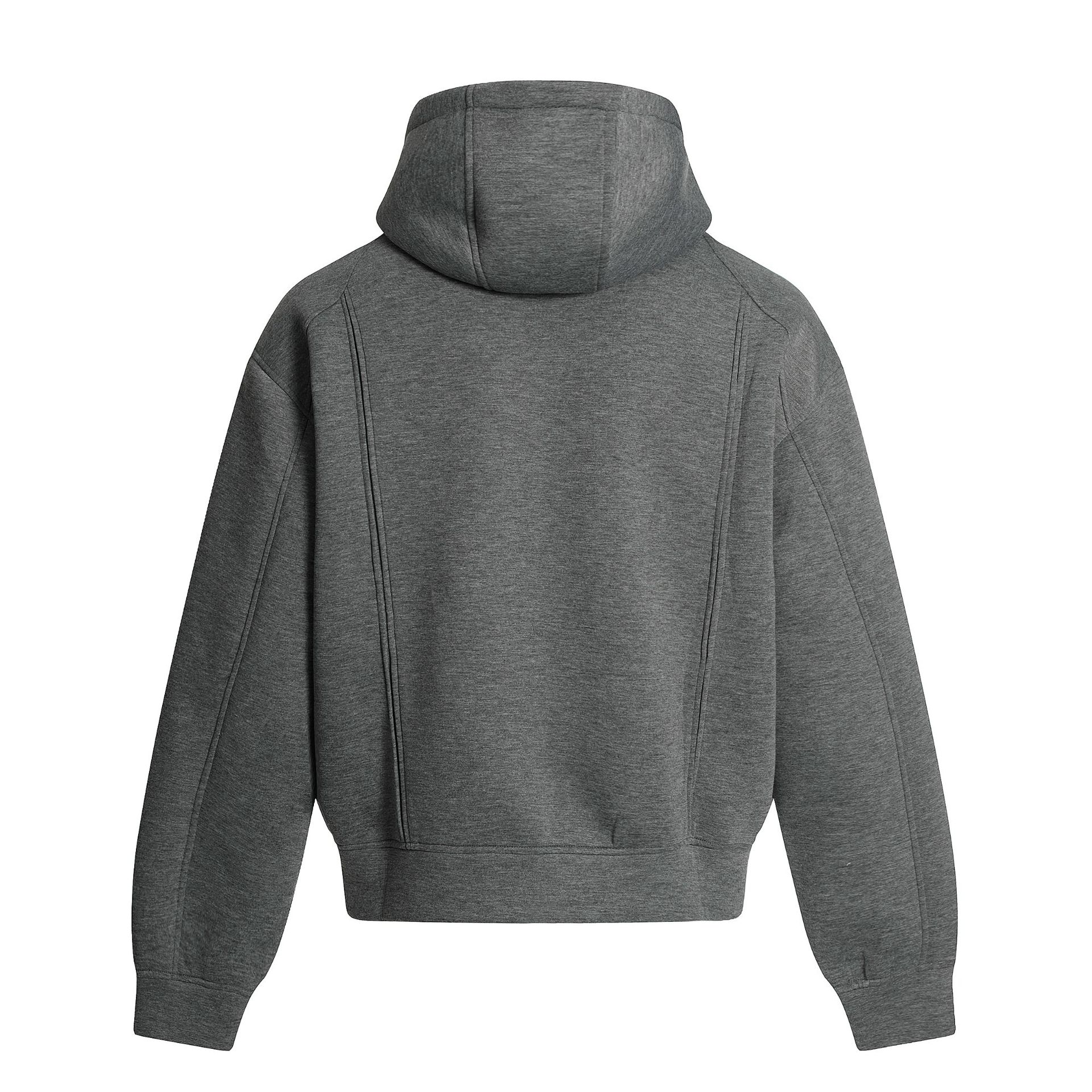American Retro Cartoon Hooded Zip-Up Sweater