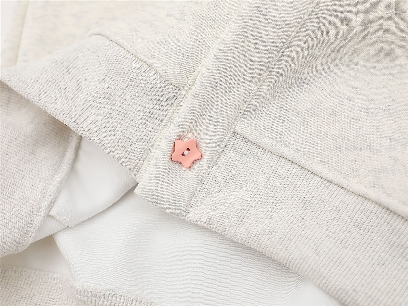 Two-Piece Tie Collar Polo Neck Sweatshirt Couple Casual Jacket
