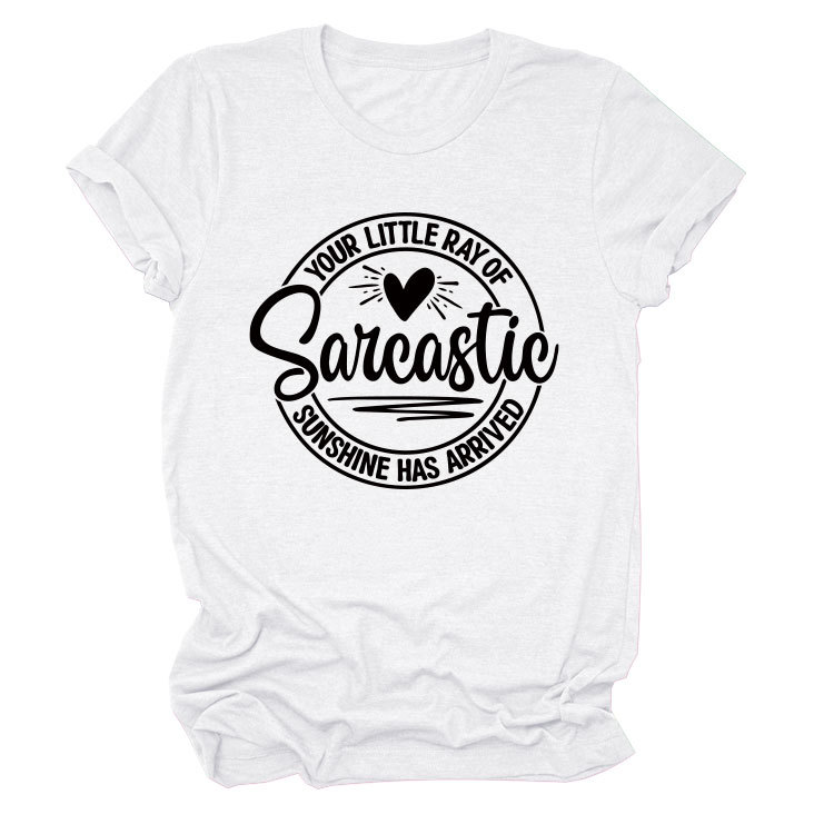 Ladies Geometric V Neck T-shirt