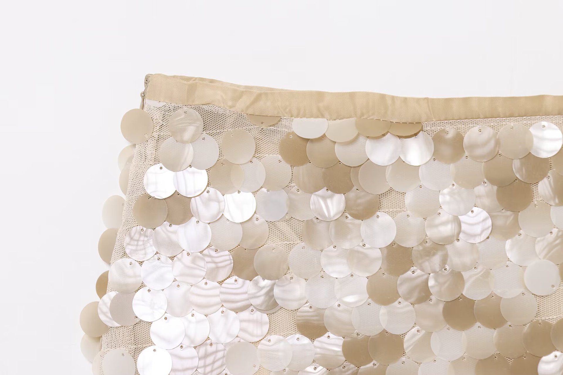 Women's Clothing INS Casual Versatile Sequined Mini Skirt