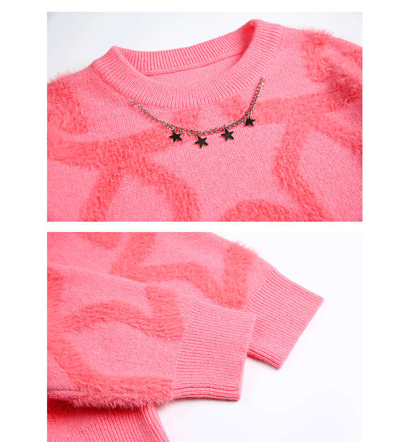 Japanese Workwear Long Sleeve Oversized Color Block Sweater