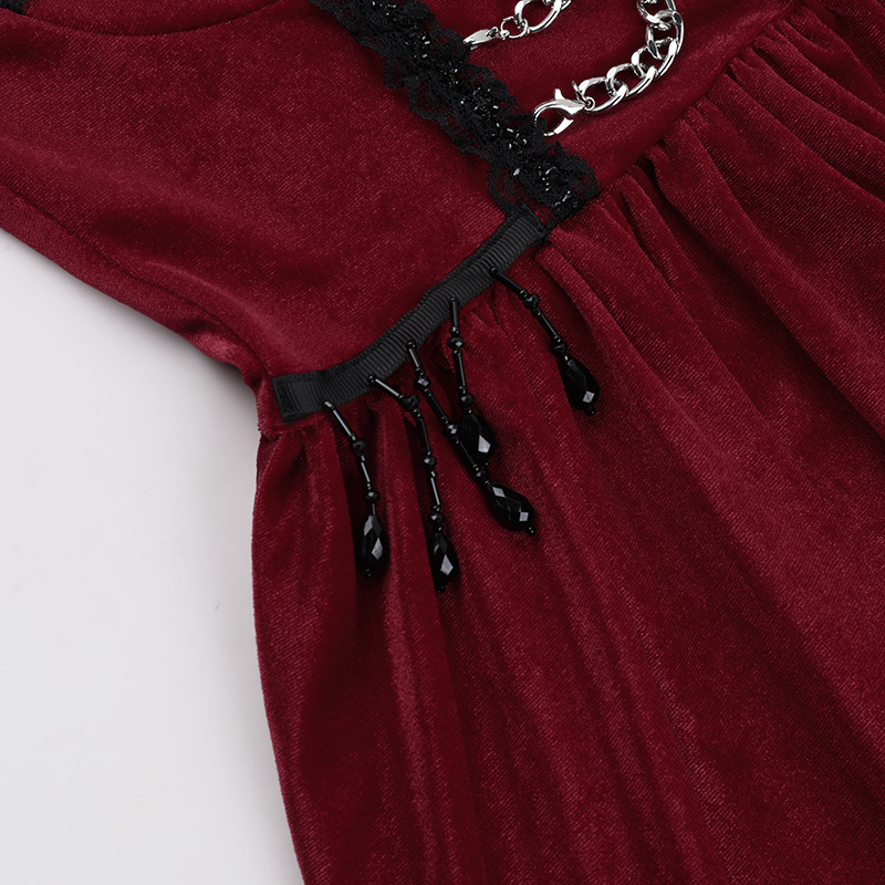 Dark Solid Private Lady Sleeveless Dress