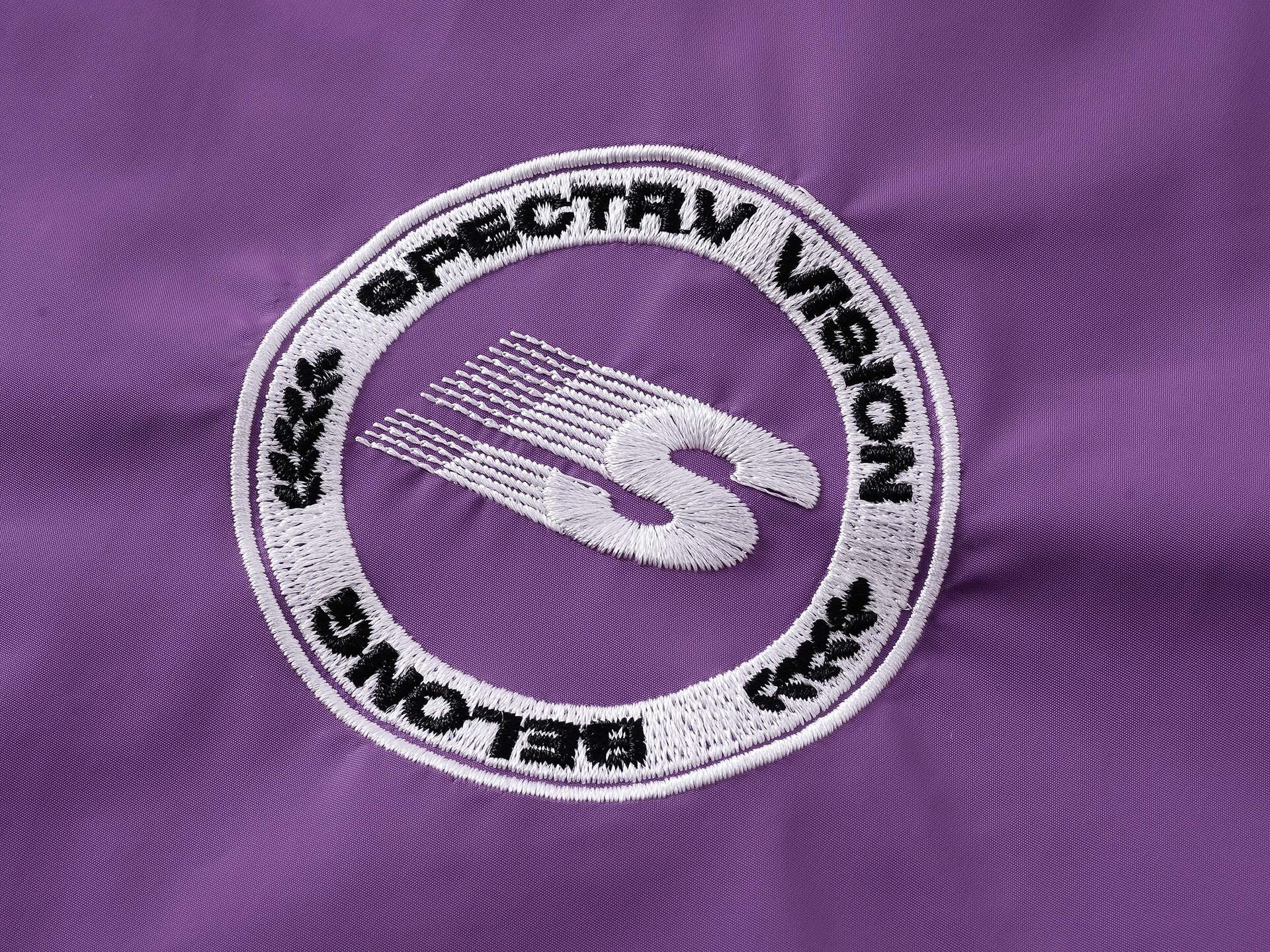 Urban Nylon Alphabet Patch Hoodie