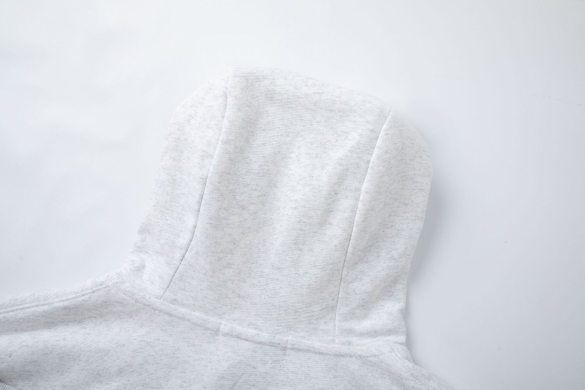 Streetwear Heavy Oversized Plain Cotton Zip Hood Sweatshirt