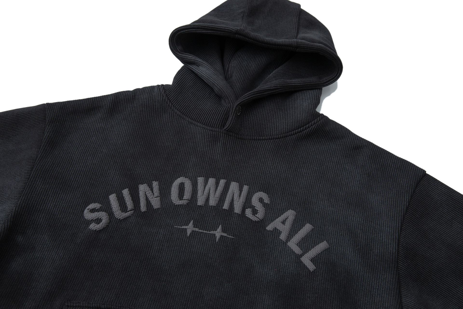 Distressed Oversized Retro Graphic Hoodie