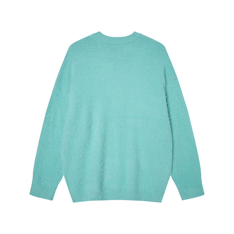 Street Trend Jacquard Loose Fit Sweater