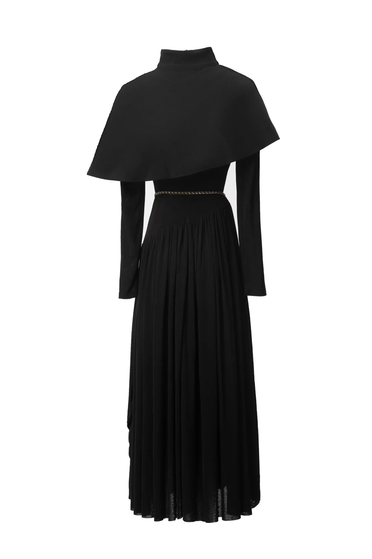 High-Rise Solid Chenille Commute Maxi Skirt