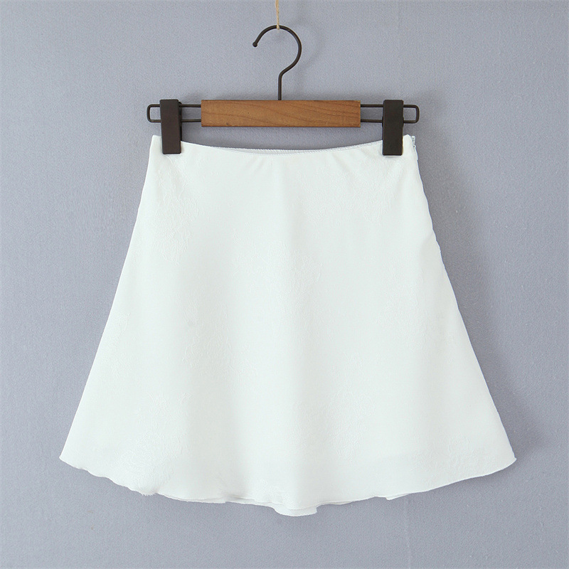 Sleek Ladies' Mini High-Rise Skirt