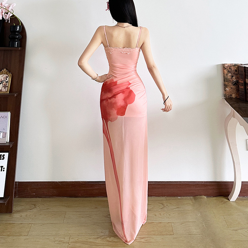 Sexy suspenders and high waisted hip hugging jumpsuit for women