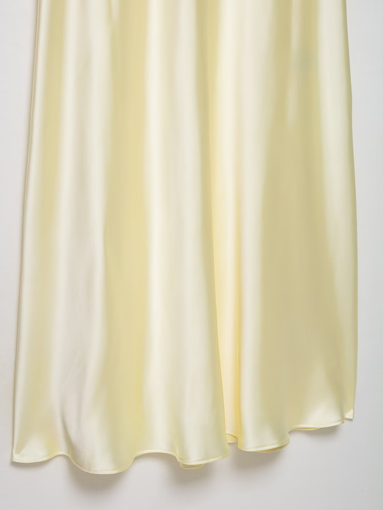 Flowy Bow Detail Mid-Calf Dress