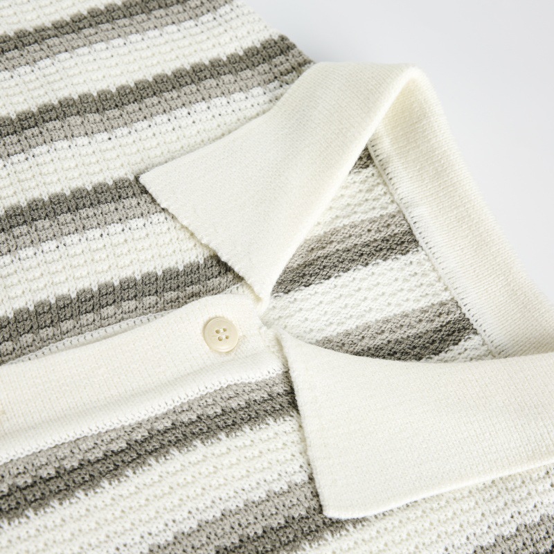 Wrist-Length Ribbed Oversized Notched Neck Polyester Cardigan