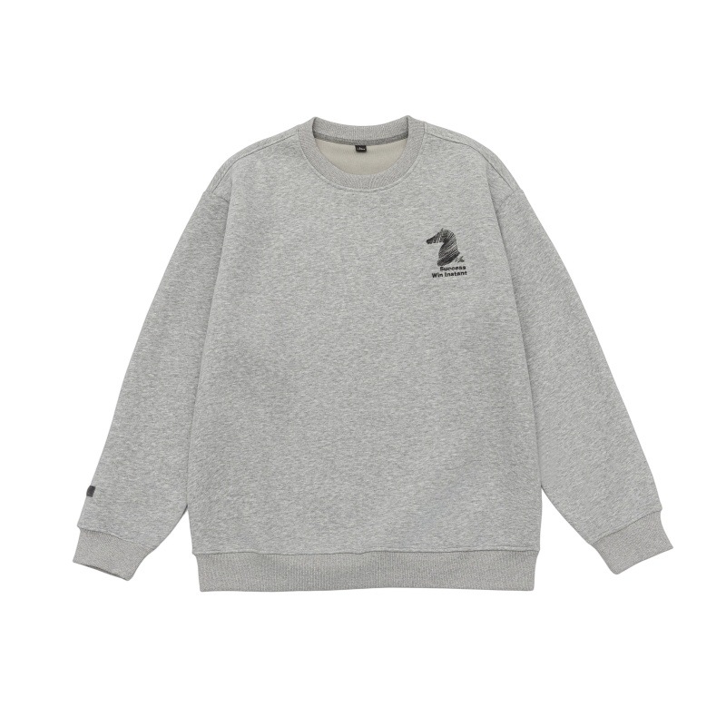 Relaxed Fit Letter Long Sleeve Hoodie