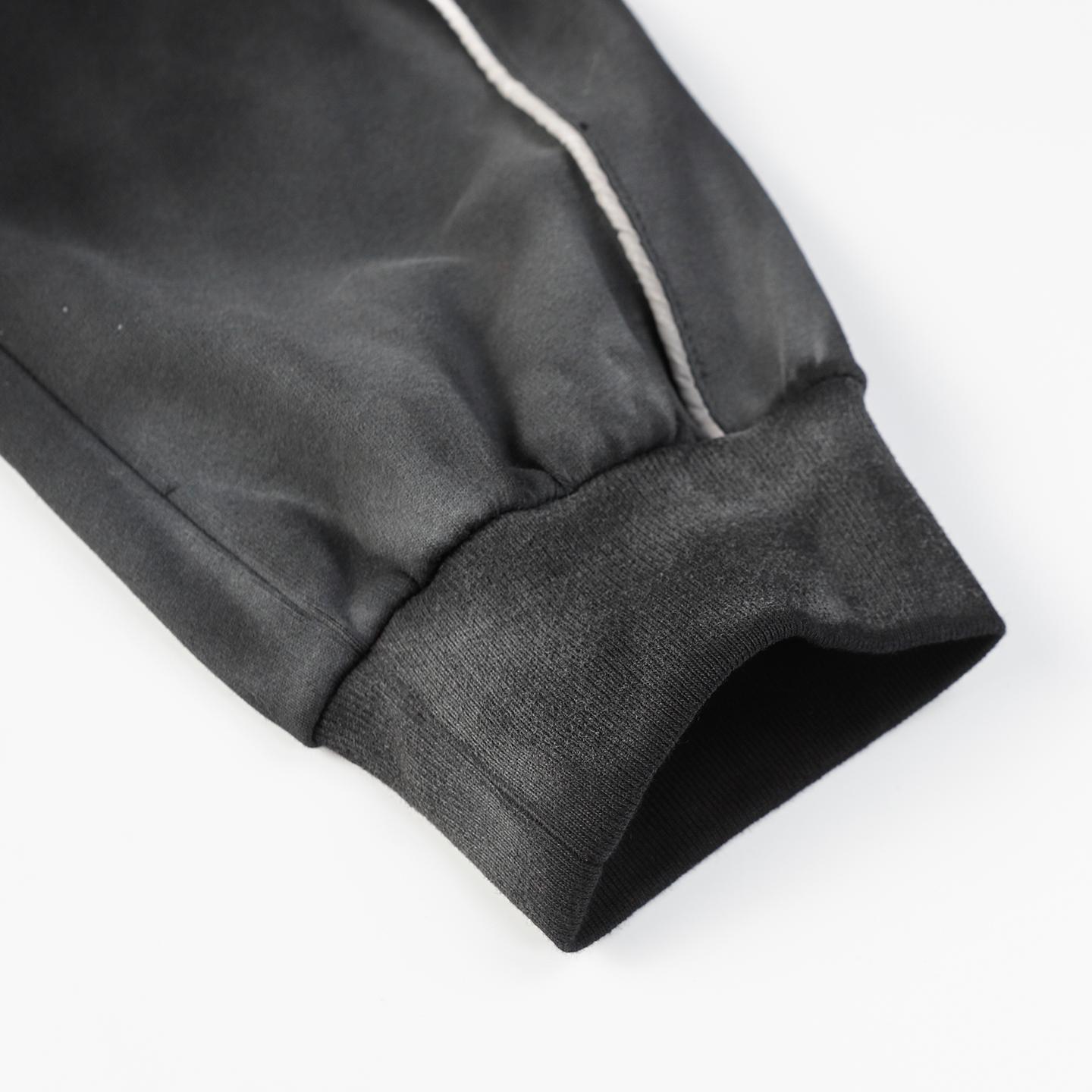 Raw Hem Cotton Hoodie