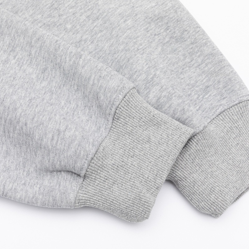 Oversized Cotton Marine Life Graphic Hood Sweatshirt
