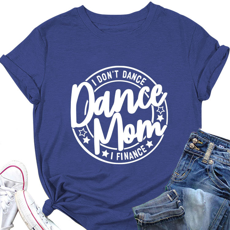 Geometric Pattern Round Neck T-Shirt