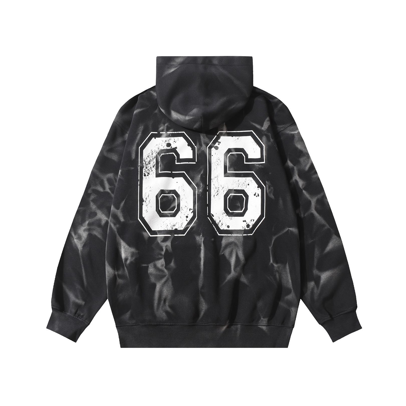 Swirl Urban Print Hoodie