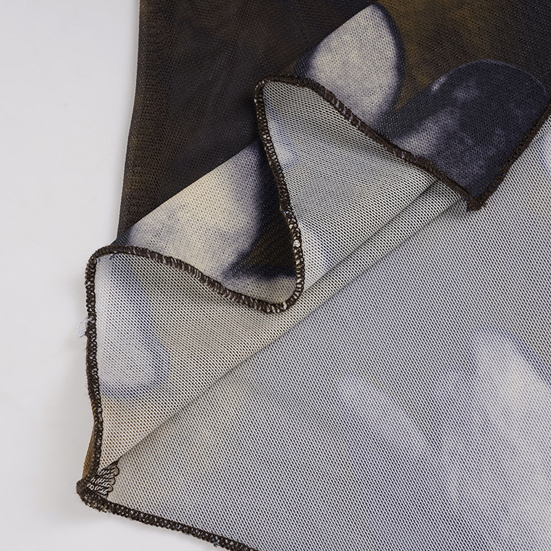 Patterned Form-Fitting Female Skirt