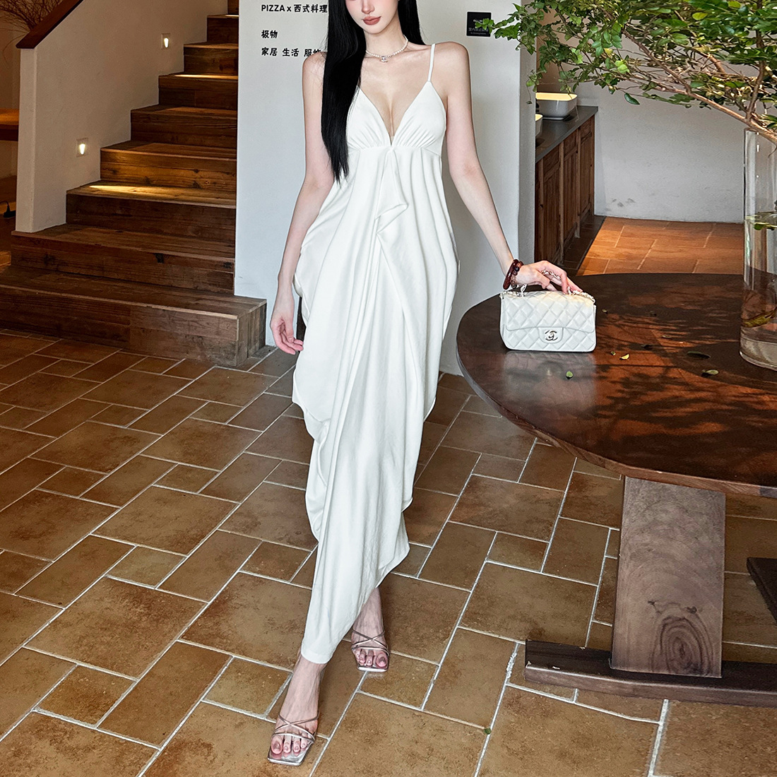 Sleeveless Bodycon Evening Dress