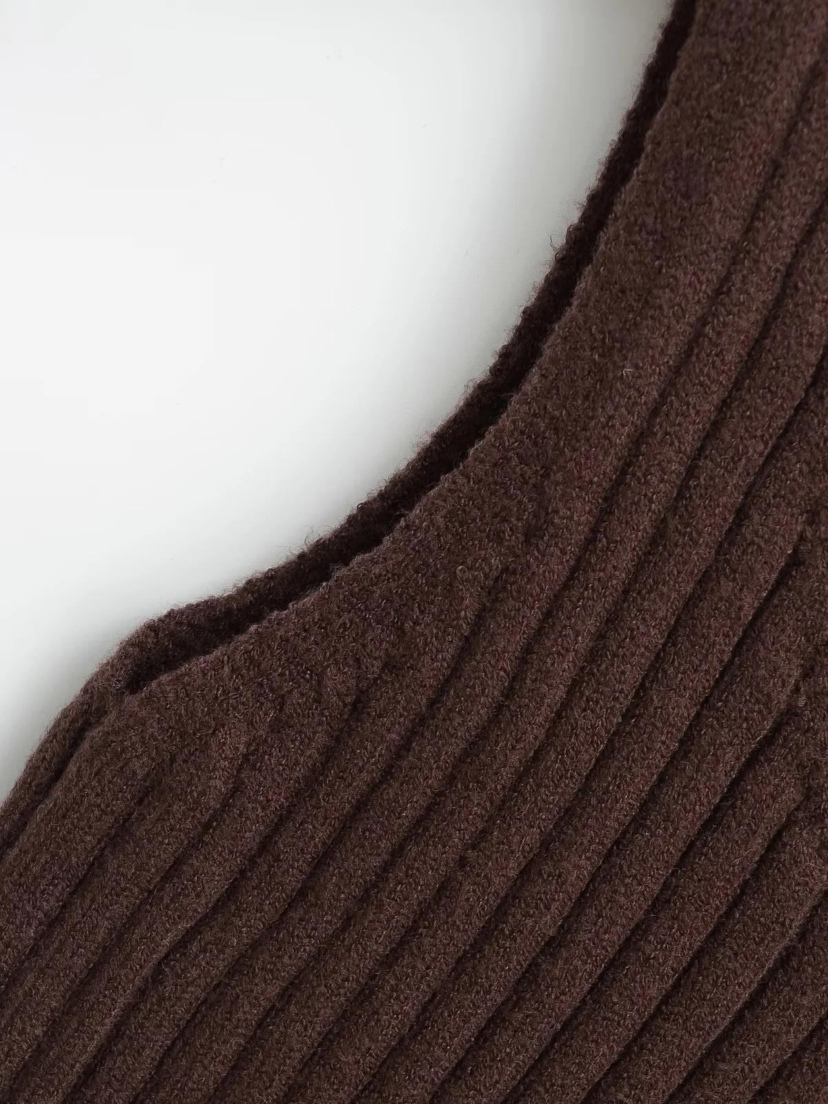 Slim Fit Short Sleeve Crew Knit Vest