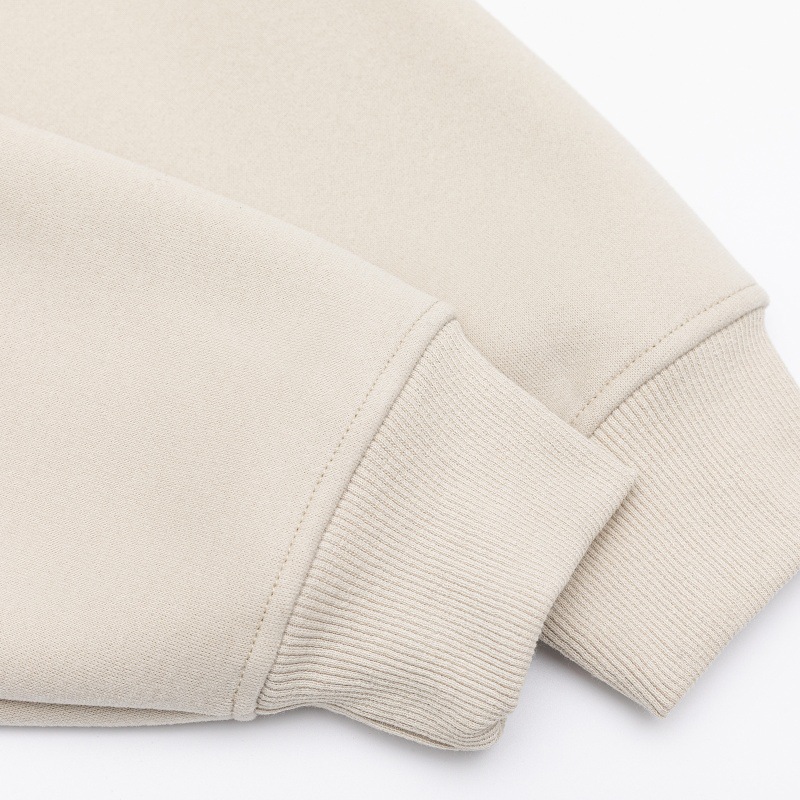Oversized Cotton Blend Streetwear Pullover Hoodie