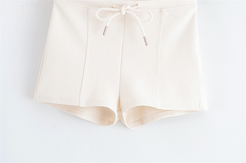 Style Strapless Top and Shorts Set for Women