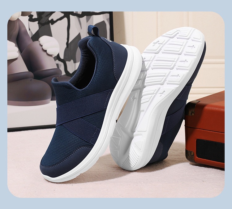 Elastic band breathable sports casual one foot women's shoes