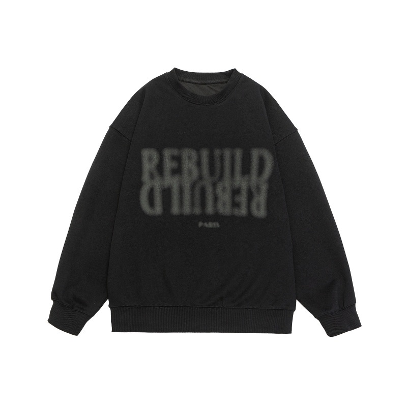 Ghost Alphabet Oversized Hoodie