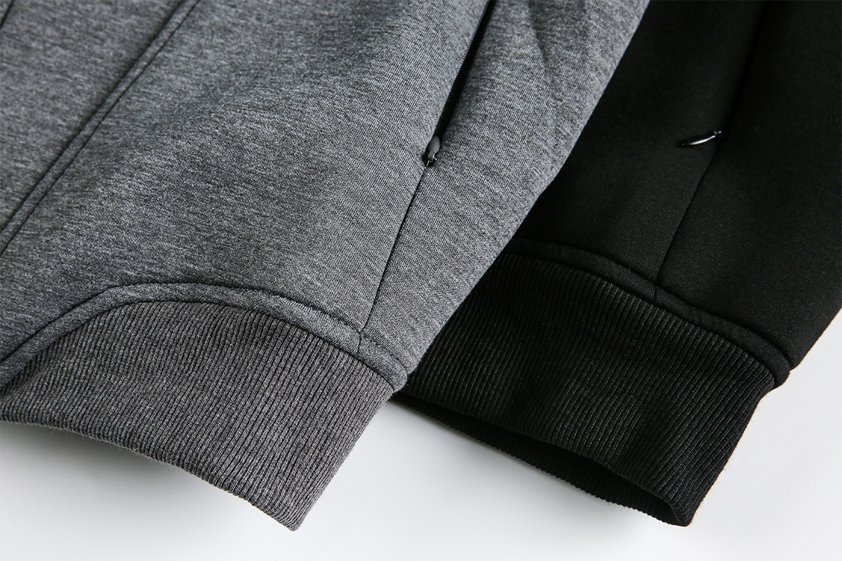 Retro Loose Fit Long Sleeve Polyester Hoodie