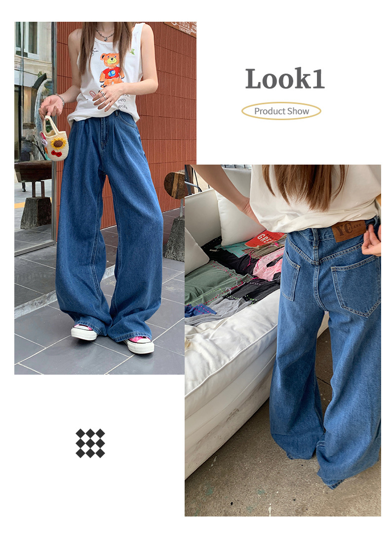 Loose Straight Leg Tencel Lyocell Breathable Wide-Leg Pants for Women