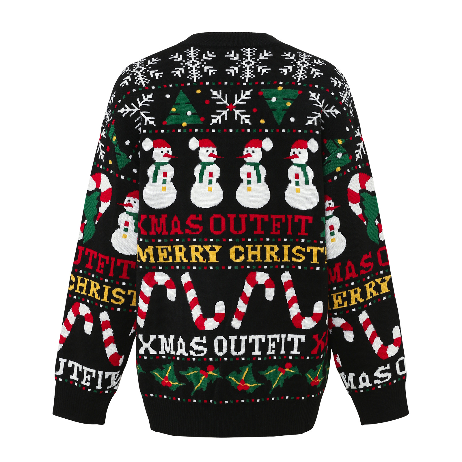Festive Holiday Acrylic Sweater