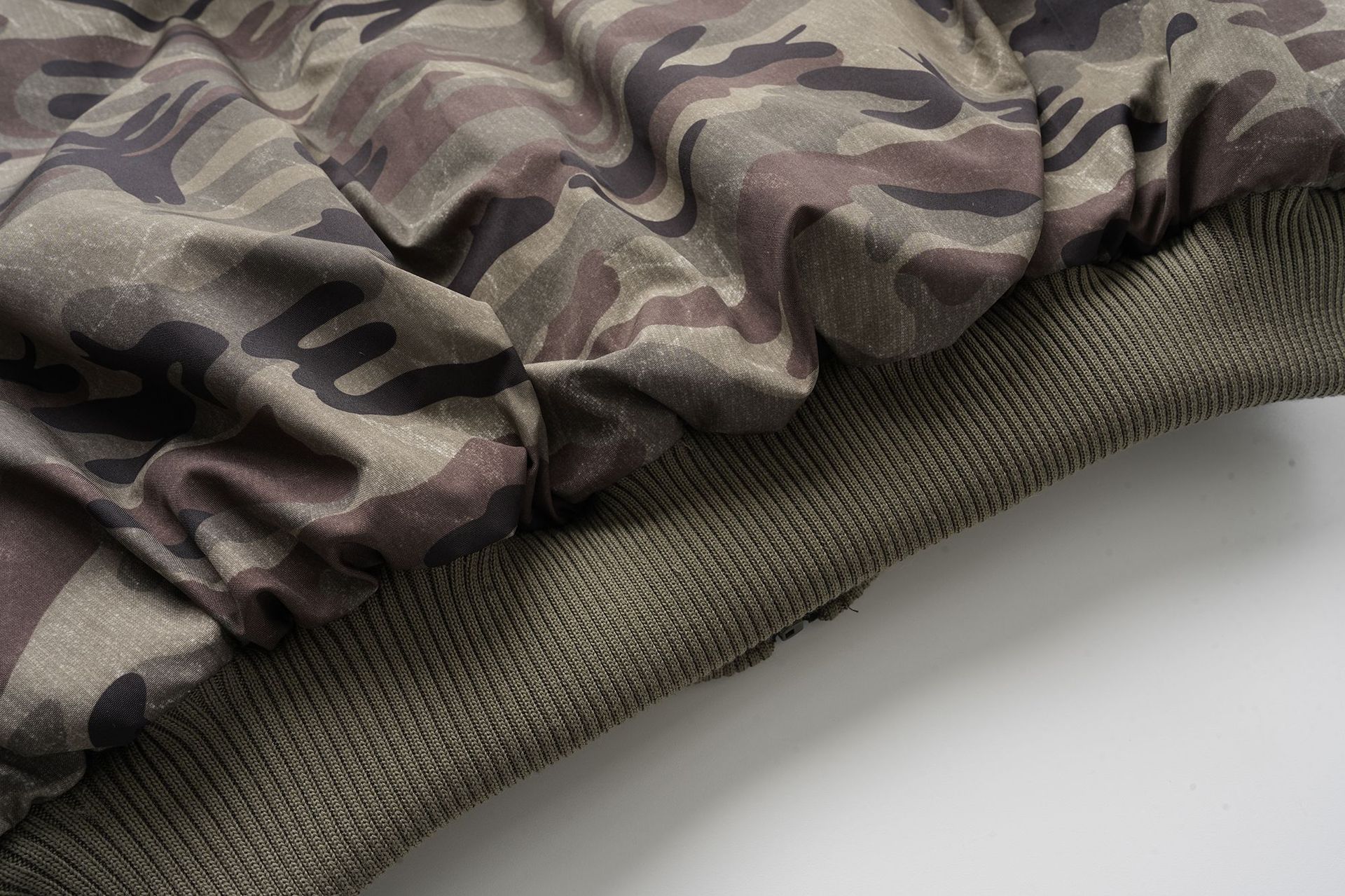 Utility Camo Double-Sided Oversized Hoodie