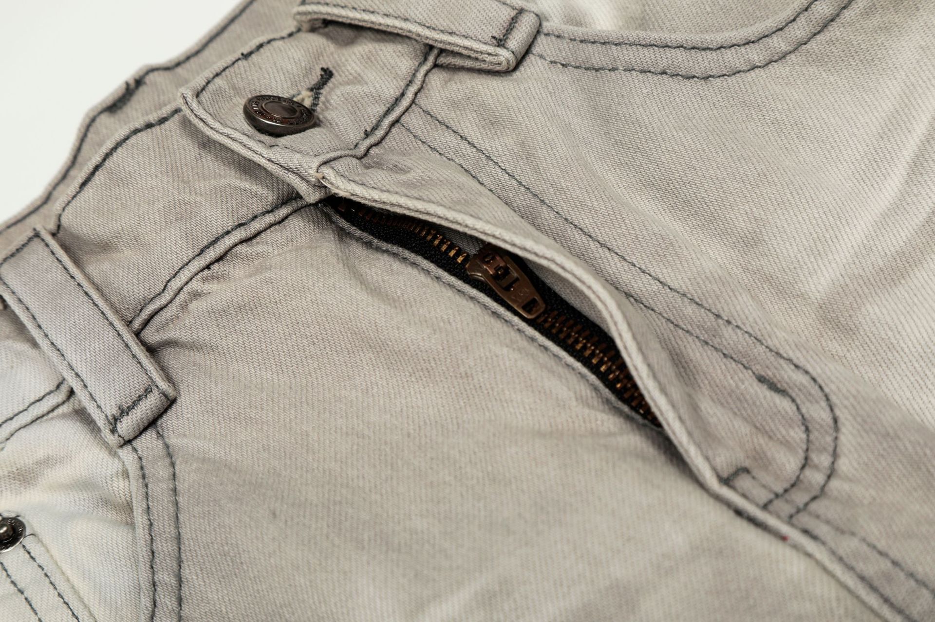 Vintage Unisex Trendy Washed Nostalgic Color High-End Design Men's Loose Straight-Leg Jeans