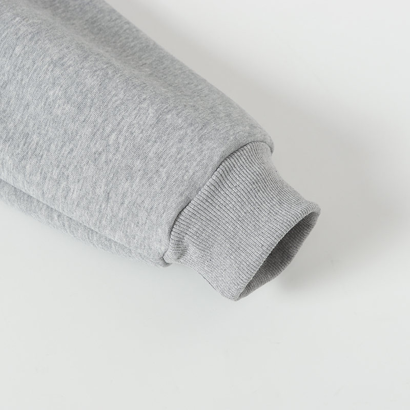 Oversized Faux Layered Vee Cut Letter Print Hoodie