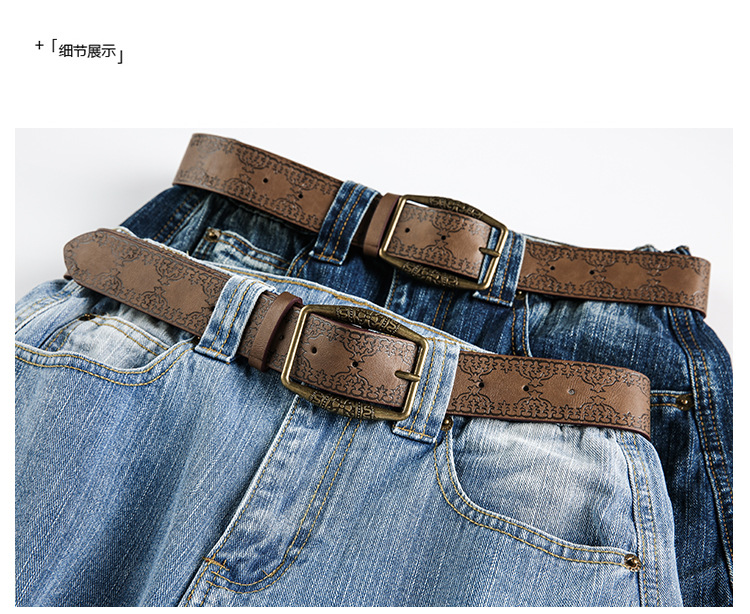Multi-Pocket Loose Straight Leg Wide Leg Washed Cargo Denim Pants