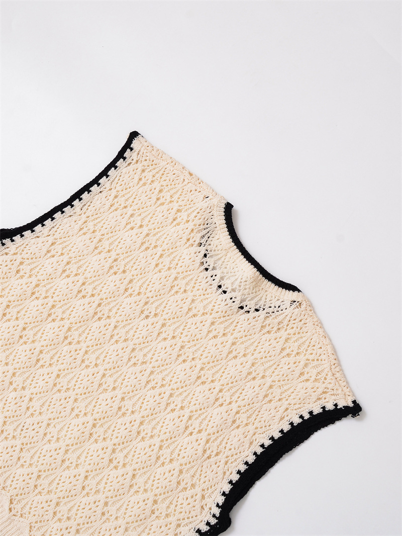 Ladies Polyester Crew Collar Sweater