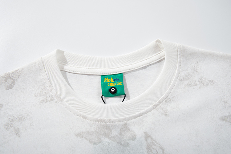 Vintage American Cotton Crew Neck Oversized Monarch Tee