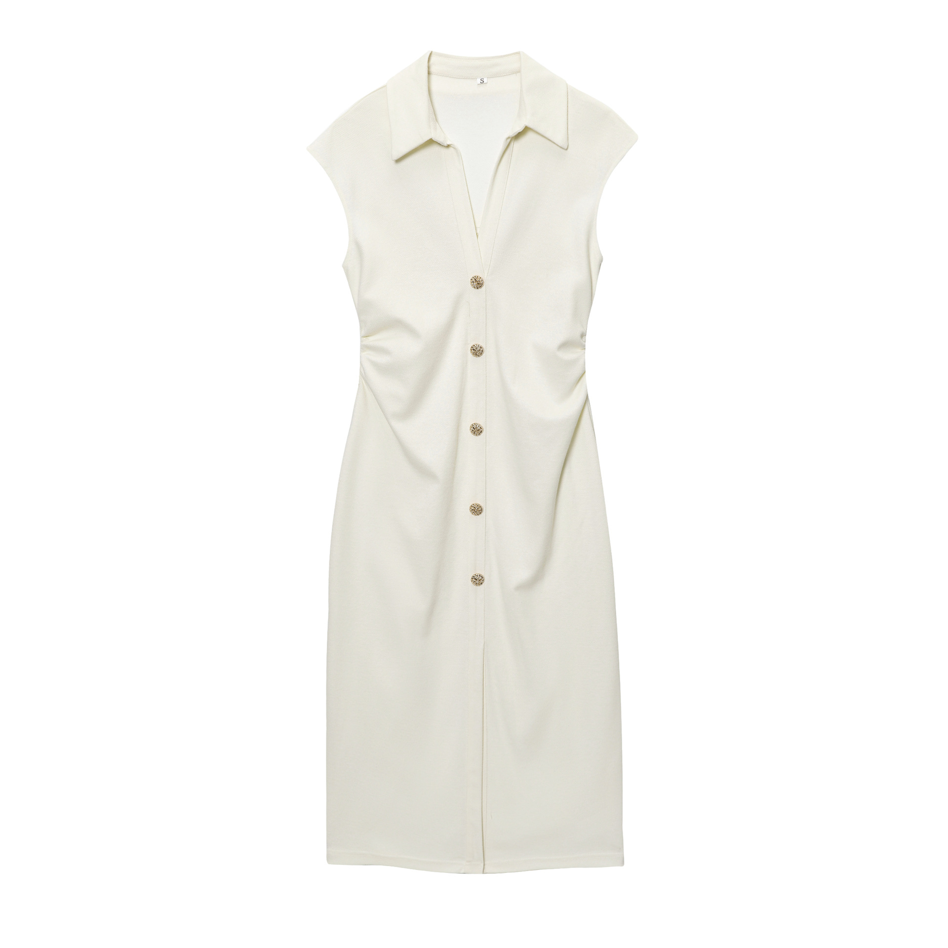 Women's Clothing Pique Shirt-style Dress