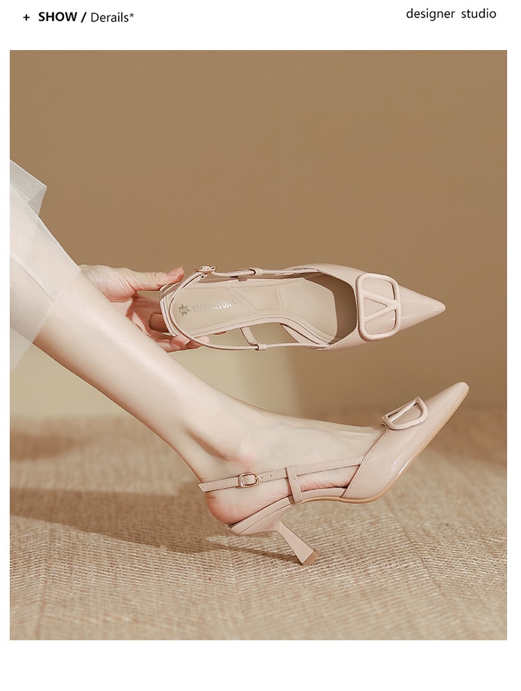 High-heeled Shoes for Women with Thin Heels, Fashionable Dress Shoes, Sandals for Women, Stylish Huizhou Women's Shoes