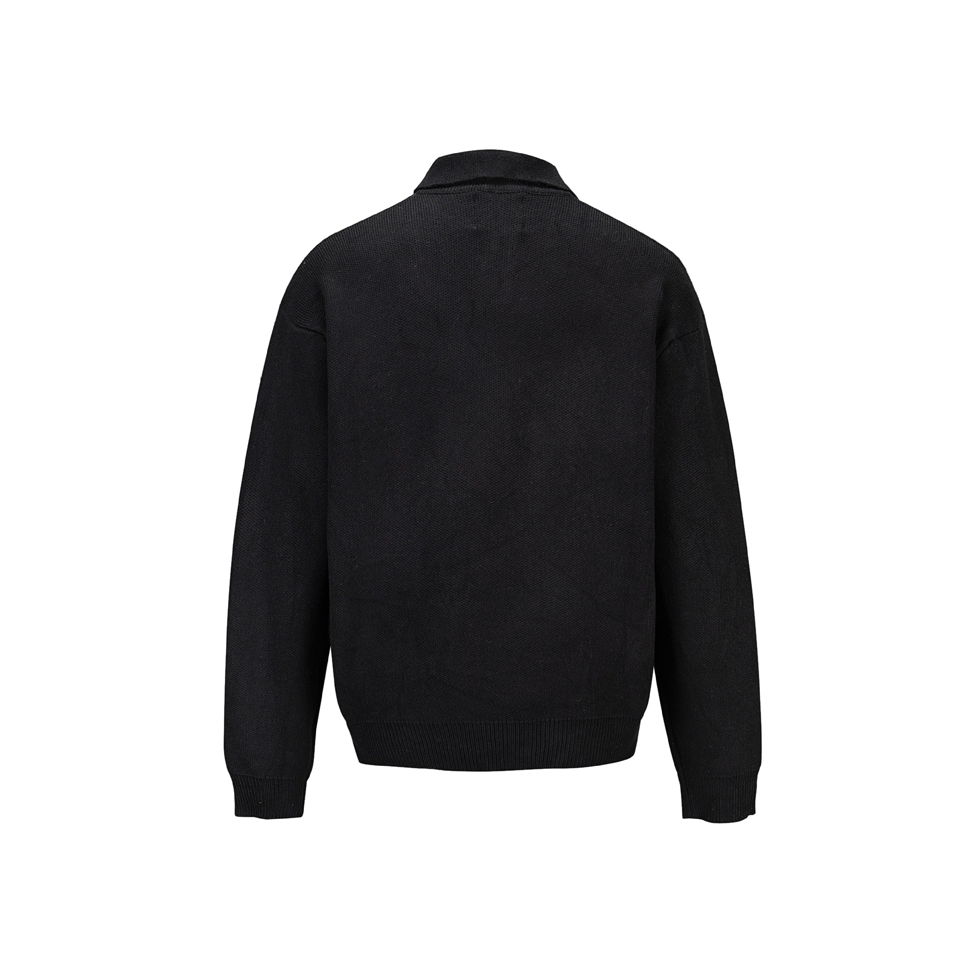 Oversized Long Sleeve American Notch Neck Sweatshirt
