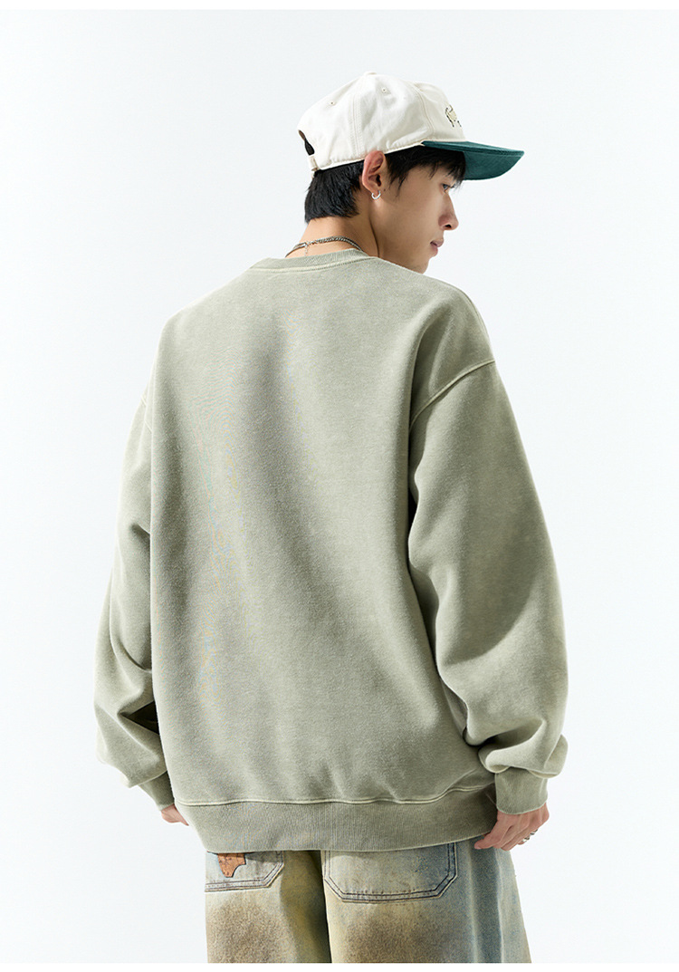 Oversized American Long Sleeve Sweatshirt
