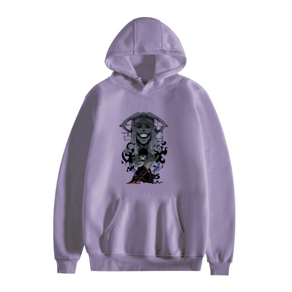 Korean Cotton Long Sleeve Graphic Hoodie Oversized Streetwear