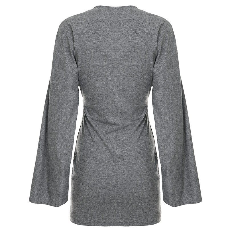 Sleek Contour Mini Dress